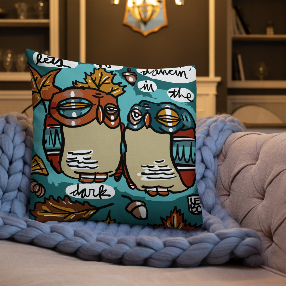 Let's Go Dancin' in the Dark - Lebo Premium Pillow